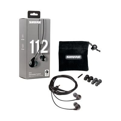 ECOUTEURS SE112 POUR IN EAR SHURE ECOUTEURS SE112 POUR IN EAR SHURE