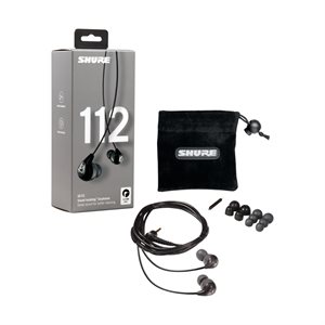 ECOUTEURS SE112 POUR IN EAR SHURE