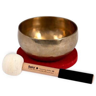BOL CHANTANT D'HARMONIE 5.9" A / MAILLET SELA PERCUSSION BOL CHANTANT D'HARMONIE 5.9" A / MAILLET SELA PERCUSSION