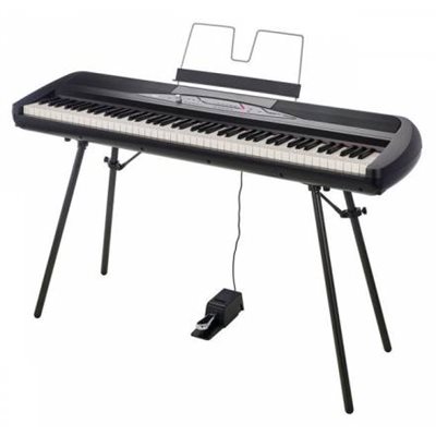 PIANO DIGITAL 88 NOTES AVEC SUPPORT ET PÉDALE KORG