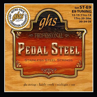 CORDE PEDAL STEEL GUITAR (10) ACIER GHS CORDE PEDAL STEEL GUITAR (10) ACIER GHS