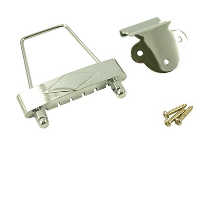 TAILPIECE CHROME SHORT BRACKET WD