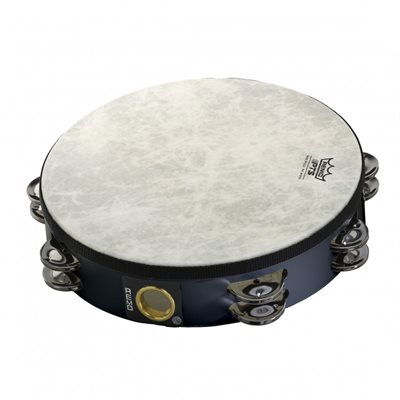 TAMBOURINE 10" FIBERSKYN QUADURA NOIR REMO