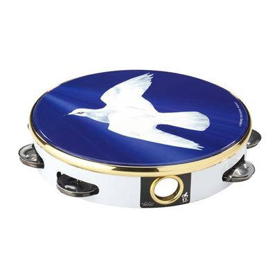 TAMBOURINE 8" 1 RANGÉE COLOMBE REMO
