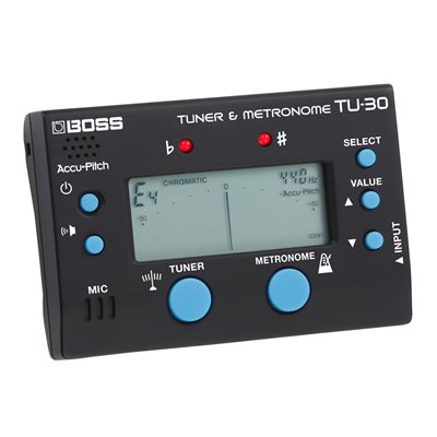 ACCORDEUR CHROMATIC ET METRONOME NOIR BOSS