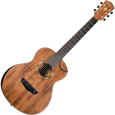 GUITARE ACOUSTIQUE 7 / 8 GA MINI AVEC GIGBAG WASHBURN