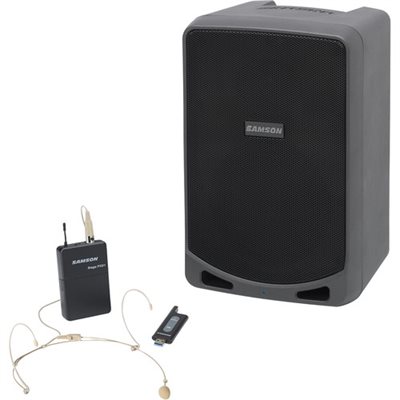SYSTEME PA RECHARGEABLE A / MICRO HEADSET 100W SAMSON