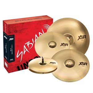 ENS. DE CYMBALE XSR 14" / 16" / 18" / 20" SABIAN