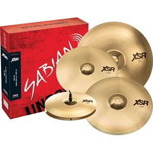 ENS. CYMBALE XSR HH 14¨,CRASH 14,16,18¨,RIDE 20¨,SPLASH 10¨ SABIAN