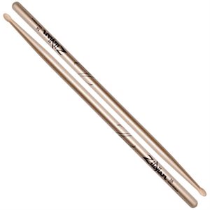 BAGUETTE DE DRUM 5A CHROMÉ OR ZILDJIAN